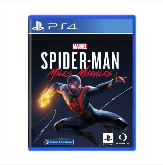 JOGO PS4 SPIDER MAN MILES MORALES