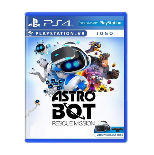JOGO PS4 VR ASTRO BOT RESCUE MISSION (SEMINOVO)