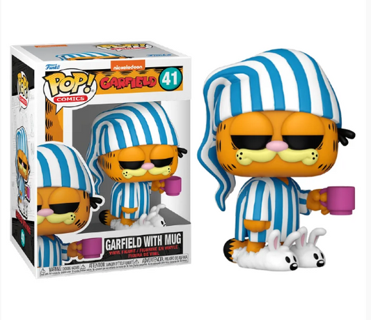 BONECO FUNKO POP GARFIELD WITH MUG 41 - GARFIELD