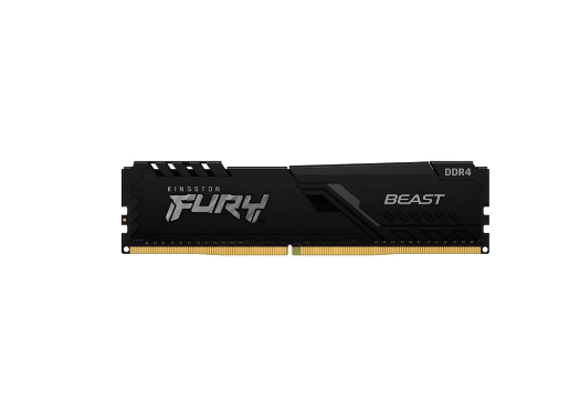 MEMORIA RAM KINGSTON FURY BEAST 8GB DDR4 3200MHZ - PRETO