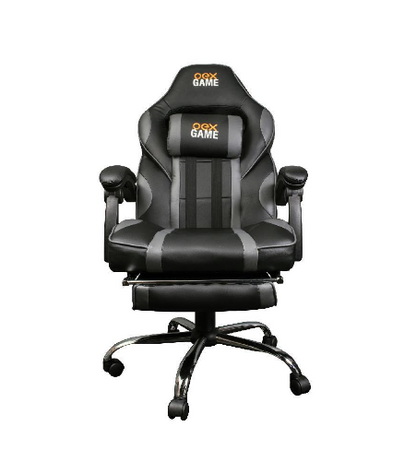 CADEIRA GAMER OEX GC300 PRETO E CINZA