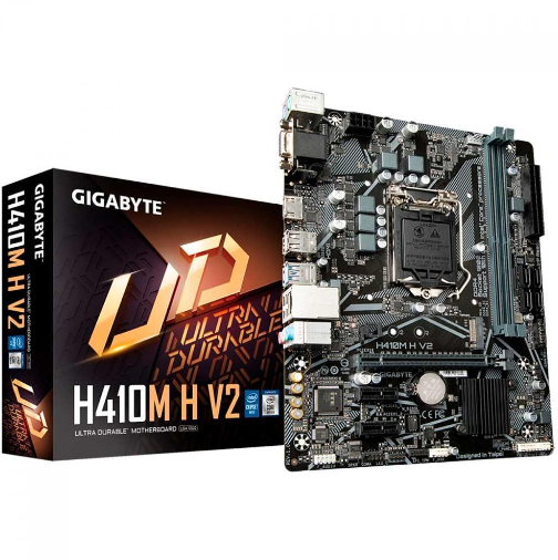 PLACA MAE GIGABYTE H410M H V2 LGA 1200 INTEL DDR4