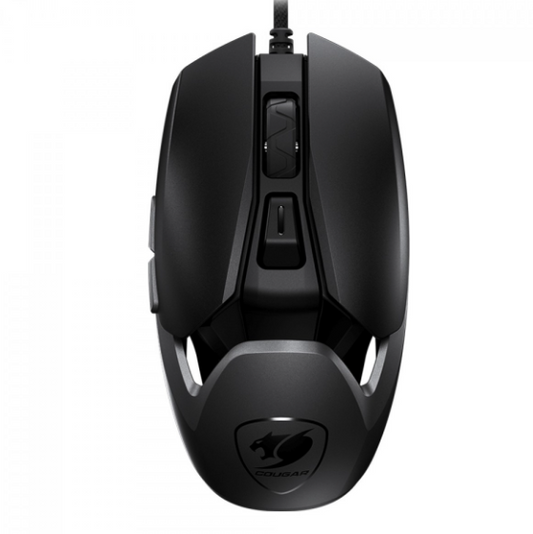 MOUSE GAMER AIRBLADER COUGAR 16000 DPI, 6 BOTÕES, BLACK