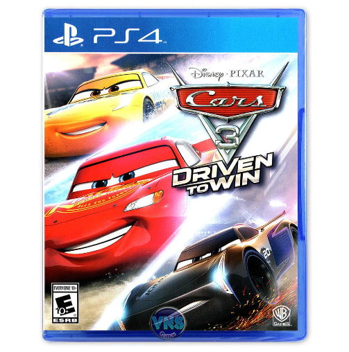 JOGO PS4 CARROS 3 CORRENDO PARA VENCER