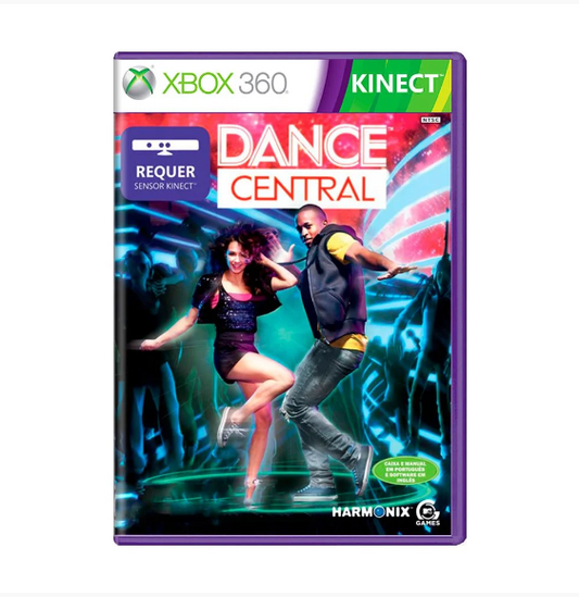 JOGO XBOX 360 DANCE CENTRA KINECT (SEMINOVO)