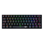 TECLADO GAMER REDRAGON DRAGONBORN RGB PRETO SWITCH MARROM K630
