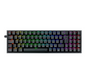 TECLADO GAMER REDRAGON POLLUX PRETO RGB PRETO SWITCH MARROM K628