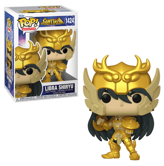 BONECO FUNKO POP SHIRYU DE LIBRA 1424 - SAINT SEIYA KNIGHTS OF THE ZODIAC