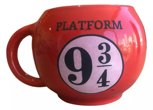 CANECA HARRY POTTER PLATAFORM 9 3/4 HOGWARTS 450ML