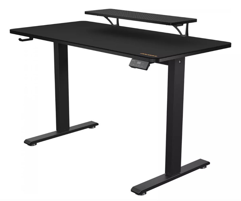 MESA GAMER COUGAR E-STAR 140 PRETA AJUSTE DE ALTURA ELETRICO