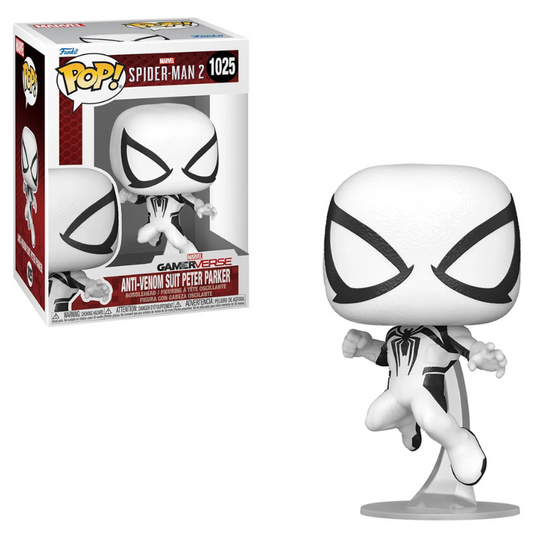 BONECO FUNKO POP PETER PARKER TRAJE ANTI-VENOM 1025- SPIDER-MAN 2