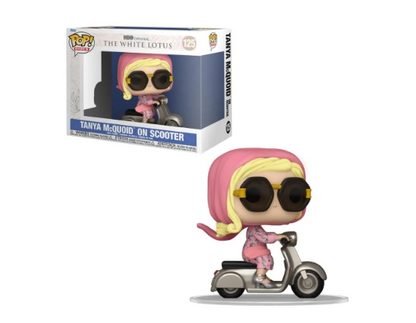 BONECO FUNKO POP TANYA NA SCOOTER 125 - THE WHITE LOTUS