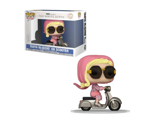 BONECO FUNKO POP TANYA NA SCOOTER 125 - THE WHITE LOTUS