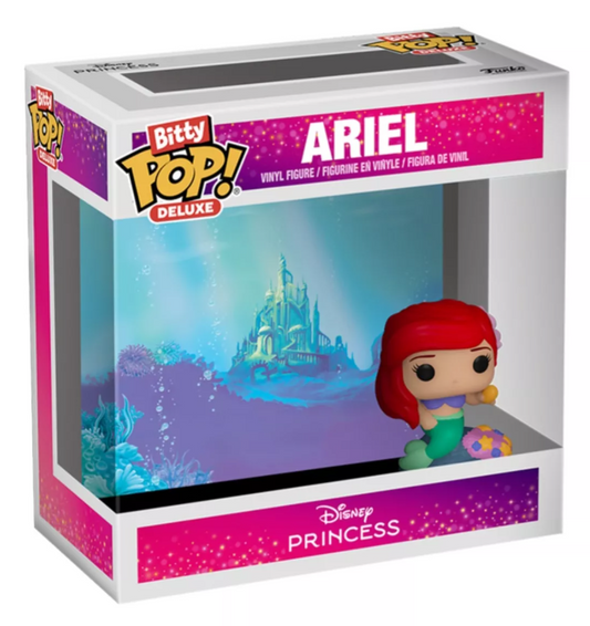 BITTY POP ARIEL NO FUNDO DO MAR - DELUXE DISNEY