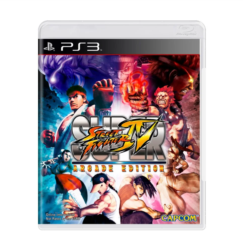 JOGO PS3 SUPER STREET FIGHTER IV ARCADE EDITION (SEMINOVO)