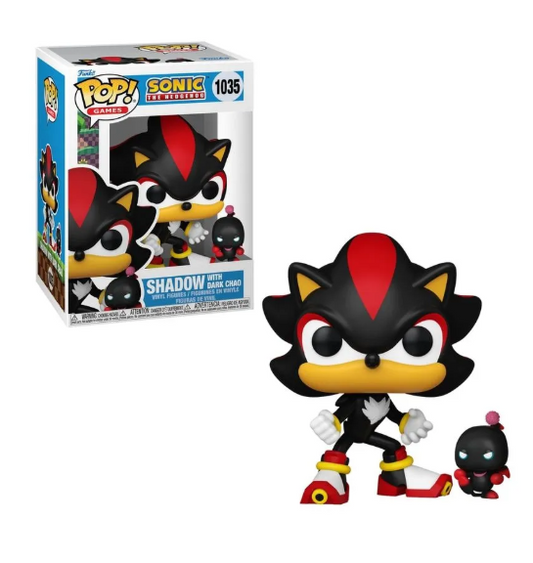 BONECO FUNKO POP SHADOW WITH DARK CHAO 1035 - SONIC THE HEDGEHOG