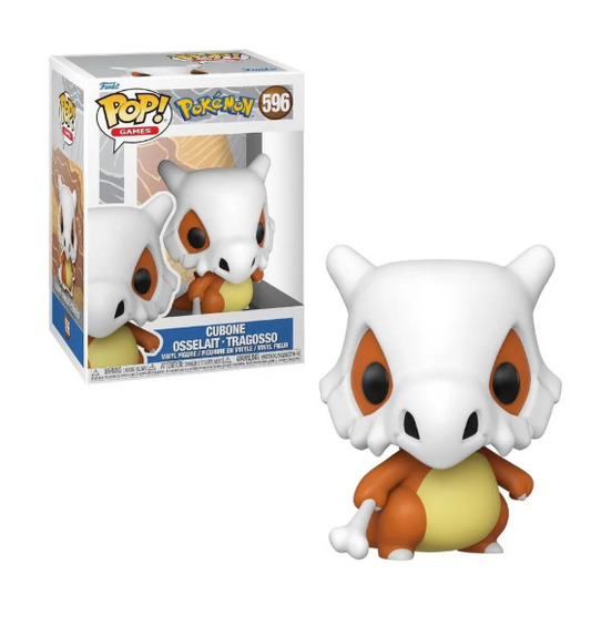 BONECO FUNKO POP CUBONE - OSSELAIT - TRAGOSSO 596 - POKEMON
