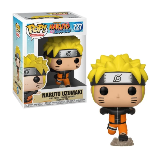BONECO FUNKO POP NARUTO UZUMAKI CORRENDO 727 - NARUTO SHIPPUDEN