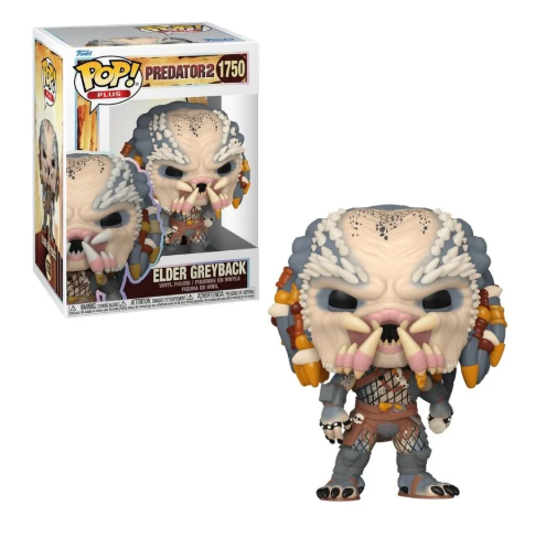 BONECO FUNKO POP O PREDADOR 1750 - ELDER GREYBACK PREDATOR 2