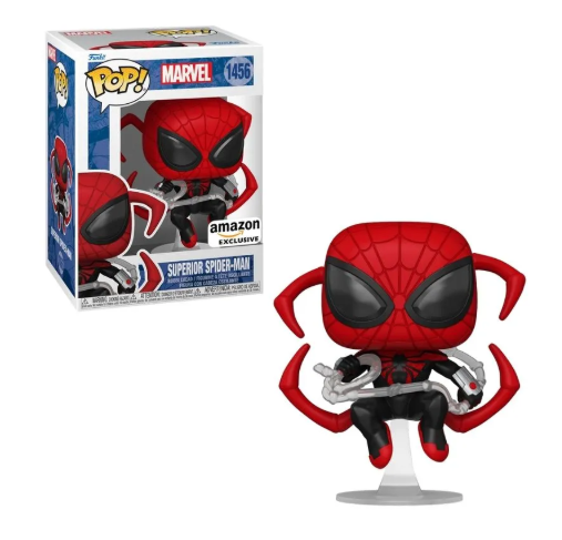 BONECO FUNKO POP HOMEM ARANHA SUPERIOR 1456 - MARVEL