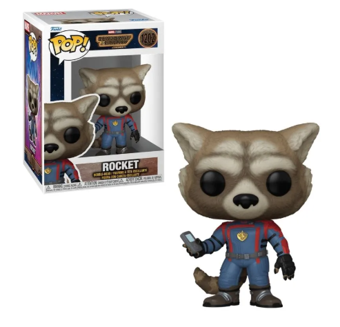 BONECO FUNKO POP ROCKET 1202 -- GUARDIOES DA GALAXIA