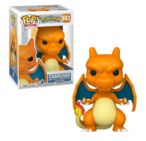BONECO FUNKO POP CHARIZARD 843 - POKEMON