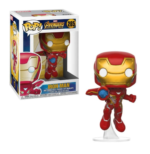 BONECO FUNKO POP HOMEM DE FERRO COM NANO PROPULSOR 285 - MARVEL AVENGERS