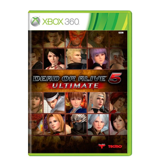 JOGO XBOX 360 DEAD OR ALIVE 5 ULTIMATE (SEMINOVO)