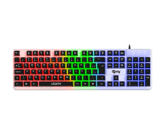 TECLADO GAMER ELG LESATH TLGH