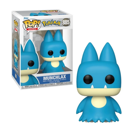BONECO FUNKO POP MUNCHLAX 885 - POKEMON