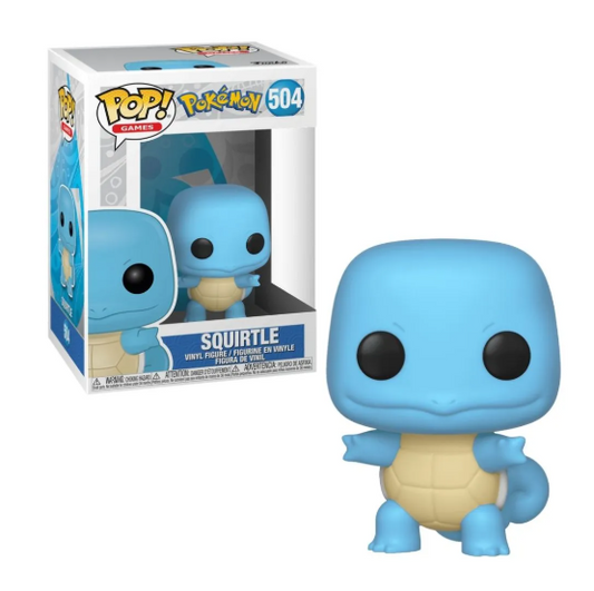 BONECO FUNKO POP SQUIRTLE 504 - POKEMON