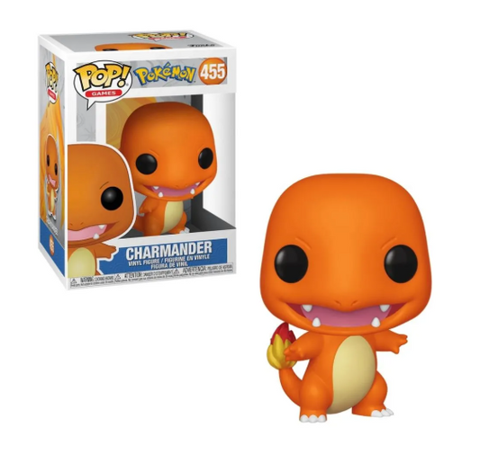 BONECO FUNKO POP CAHRMANDER 455 - POKEMON