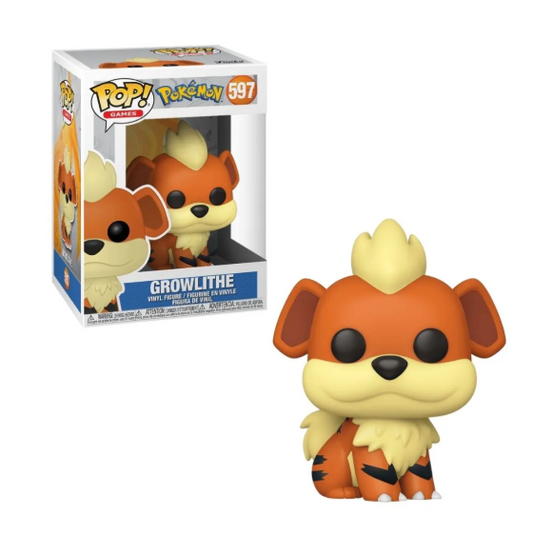 BONECO FUNKO POP GROWLITHE 597 - POKEMON