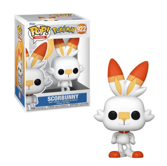 BONECO FUNKO POP SCORBUNNY 922 - POKEMON