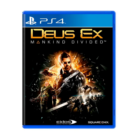 JOGO PS4 DEUS EX MANKIND DIVIDED (SEMINOVO)