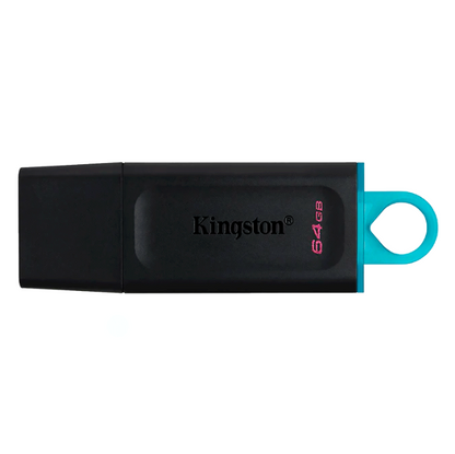 PENDRIVE KINGSTON EXODIA 64GB / USB 3.0 - AZUL (KC-U2G64-7GB)