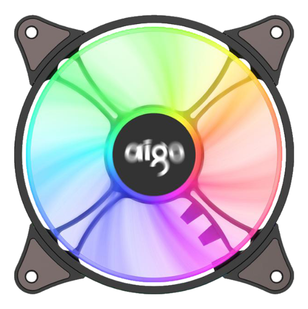 FAN VENTILADOR AIGO AIGO AR12 3 EM 1 - PRETO