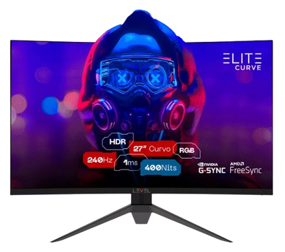 MONITOR LEVEL ELITE CURVE 27'' 240HZ 1MS
