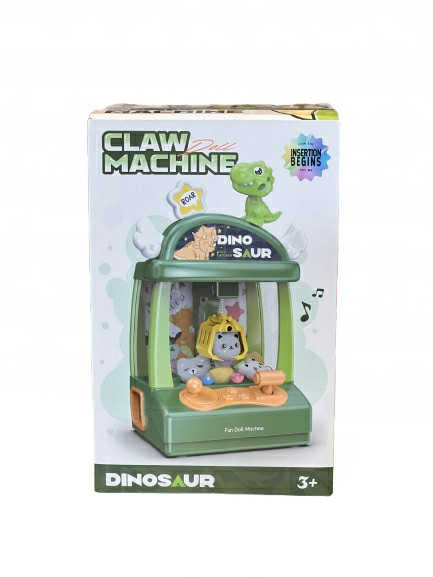 MAQUININHA DE PEGAR BICHINHO COM GARRA DINOSAUR CLAW MACHINE