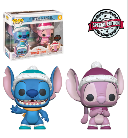 FUNKO POP DISNEY LILO & STITCH EXCLUSIVE - STITCH AND ANGEL