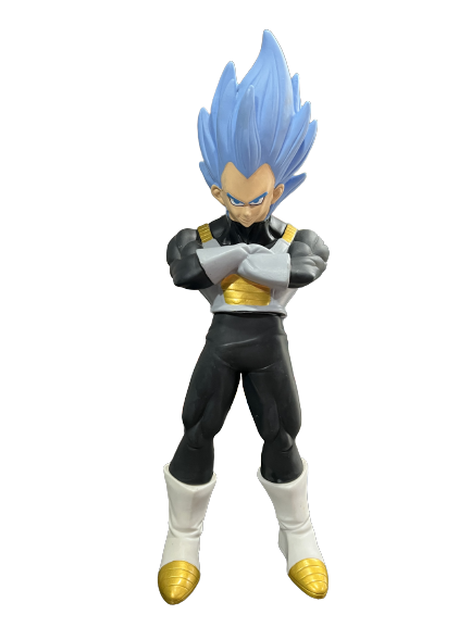 BONECO VEGETA DRAGON BALL BRINQUEDO E COLEÇÃO 36CM SEM CAIXA